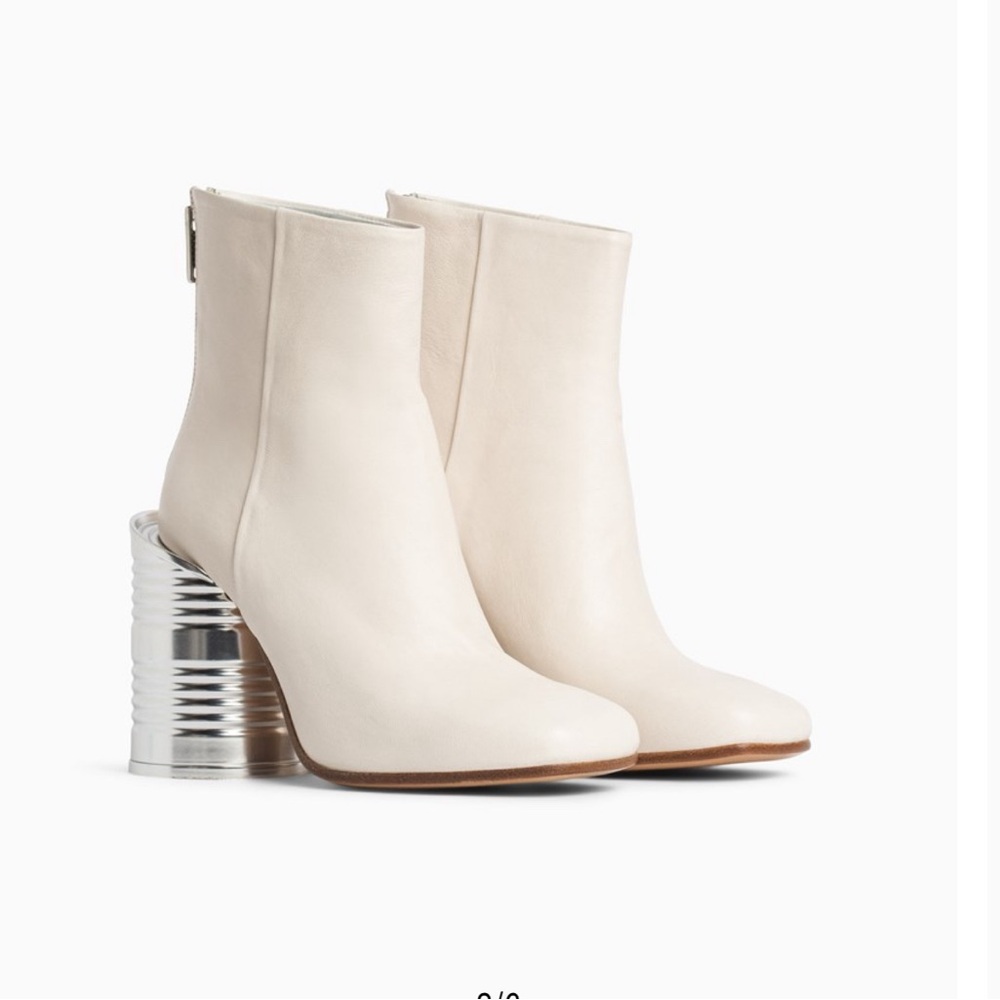 Maison Margiela Tin Can Boot Heels UK 40